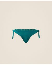 Twinset - Bikini Thong With Crochet Detail - Lyst