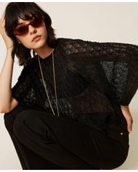 Twinset - Dual-Use Cropped Jumper - Lyst