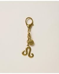 Twinset - Zodiac Key Ring With Logo - Lyst
