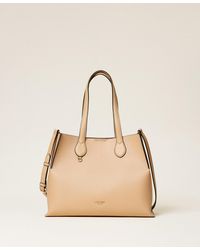 Twinset - Borsa Shopper Con Logo - Lyst
