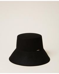 Twinset - Wool Cloth Bucket Hat - Lyst