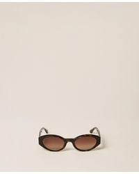 Twinset - Oval-Shaped Acetate Sunglasses - Lyst