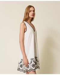 Twinset - Nightgown With Embroidery - Lyst