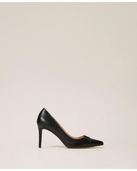 Twinset - High Heeled Leather Court Shoes - Lyst