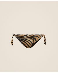 Twinset - Bikini Thong With Lurex And Print - Lyst