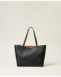 Twinset - Two-Tone Unlined Shopper Bag - Lyst