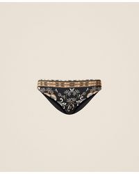 Twinset - Bikini Bottom With Foulard Print - Lyst