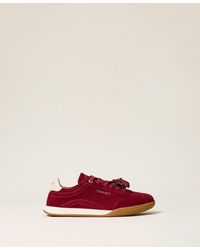 Twinset - Suede Trainers With Tassels - Lyst