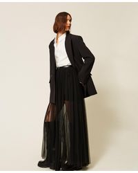 Twinset - Long Tulle Skirt - Lyst