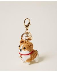 Twinset - Crochet Dog Keyring - Lyst