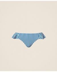 Twinset - Striped Jacquard Brazilian Bikini Bottoms - Lyst