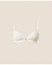 Twinset - Charmeuse Triangle Bra - Lyst