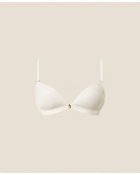 Twinset - Charmeuse Triangle Bra - Lyst