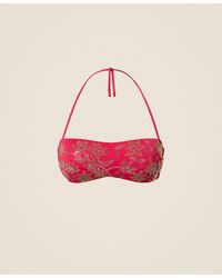 Twinset - Bandeau Bikini Top With Studs - Lyst