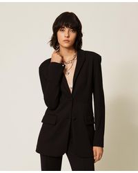 Twinset - Chaqueta Blazer Con Gemelos - Lyst