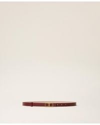 Twinset - Reversible Belt With Logoed Buckle - Lyst