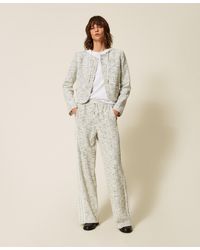 Twinset - Weaved Sweatpants - Lyst