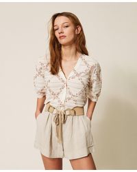 Twinset - Cherry Print Cardigan - Lyst