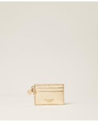 Twinset - Laminated Card Holder With Charms - Lyst