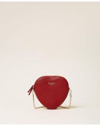 Twinset - Mini Heart-Shaped Bag With Shoulder Strap - Lyst