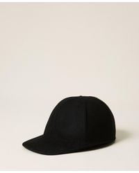 Twinset - Wool Cloth Baseball Hat - Lyst