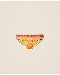Twinset - Bikini Bottom With Foulard Print - Lyst
