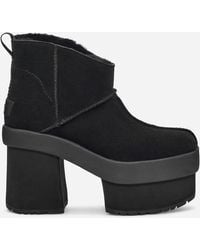 UGG - New Heights Platform Mini Sheepskin Boots - Lyst