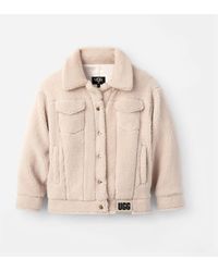 UGG - Frankie Sherpa Trucker Jacket Fleece/Recycled Materials - Lyst