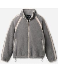 UGG - Nikia Crochet Fluff Jacket Fleece/Recycled Materials - Lyst