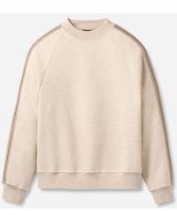 UGG - Tasman Crewneck Cotton Blend Tops - Lyst
