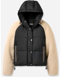 UGG - Mykah Braid Puffer Jacket Polyester - Lyst
