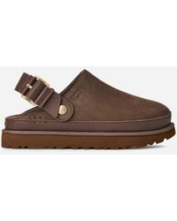 UGG - Goldenstar Villa Clog Nubuck Shoes - Lyst