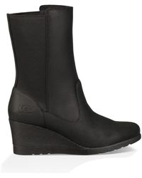 UGG Coraline Bottes Imperméable pour - Noir