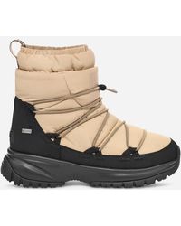 UGG - ® Yose Puffer Mid Faux Leather/textile Cold Weather Boots - Lyst