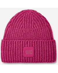 UGG - Chunky Rib Beanie Acrylic Blend - Lyst