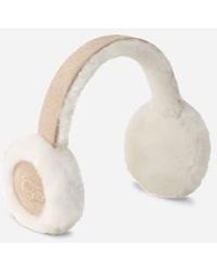 UGG - Cache-Oreilles Brodé En Peau De Mouton Pour Femme - Lyst