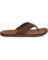 ugg men flip flops