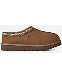 UGG - Tasman Nubuck Sheepskin Slippers - Lyst