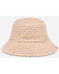 UGG - ® Tasman Terry Braid Bucket Hat Terry Cloth Hats - Lyst