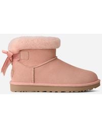 UGG - Classic Mini Bailey Mixed Bow Boot - Lyst