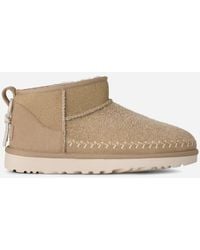 UGG - Classic Ultra Mini Biarritz Boot - Lyst