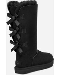 UGG - Bailey Bow Tall Ii Boots 6 B - Lyst