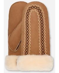 UGG - Bestickte Atherson Fäustlinge Für Damen - Lyst