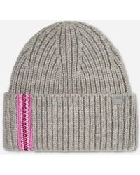 UGG - Chunky Rib Braid Beanie - Lyst