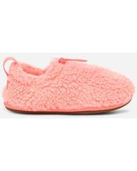 UGG - ® Toddlers' Plushy Slipper Faux Fur/textile/recycled Materials Slippers - Lyst