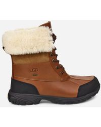 UGG - ® Butte Waterproof Leather Snow Boots - Lyst