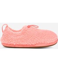 UGG - Plushy Slipper Faux Fur/textile/recycled Materials Slippers - Lyst