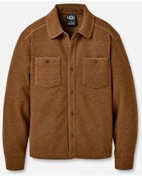 UGG - Caelum Shirt Jacket Polyester Tops - Lyst
