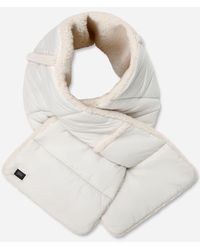 UGG - Aw Fluff Rev Scarf Nylon/Fleece/Recycled Materials Scarves - Lyst