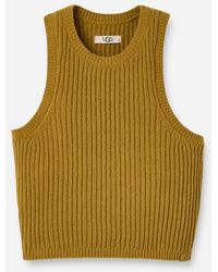 UGG - Elaenia Tank Lite Polyester/Recycled Materials Tops - Lyst